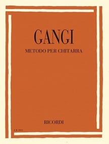 Gangi: Metodo per Chitarra published by Ricordi